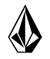 Logo Design Black  White on Volcom Logo Jpg