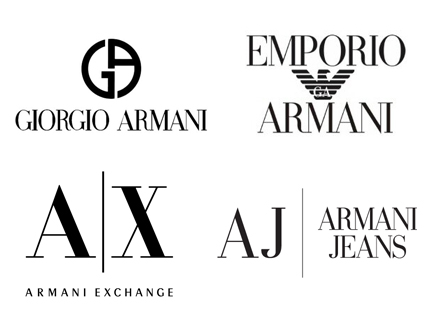 Logo Design  Fashion on Giorgio Armani Is The Italian Fashion House That Designs Manufactures