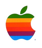 Apple rainbow logo