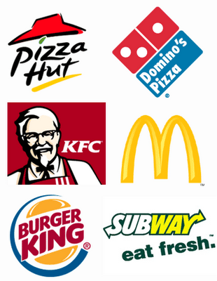 fast food logos