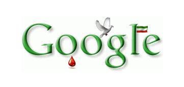 Iranian Protesters Look To Google For Help, Seek To Change Google Logo For A Day